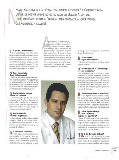 Carboxiterapia contra a celulite