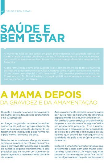 a mama depois da gravidez