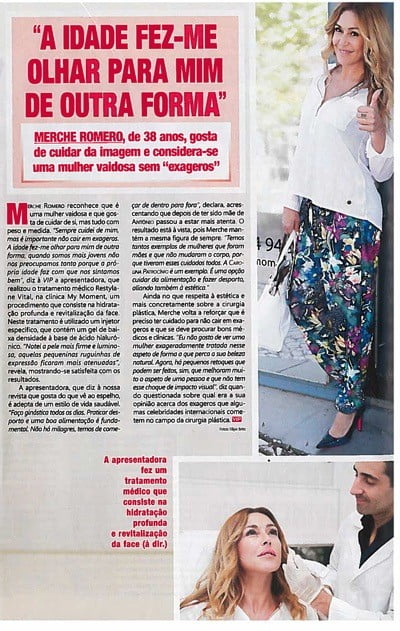 a idade de merche romero