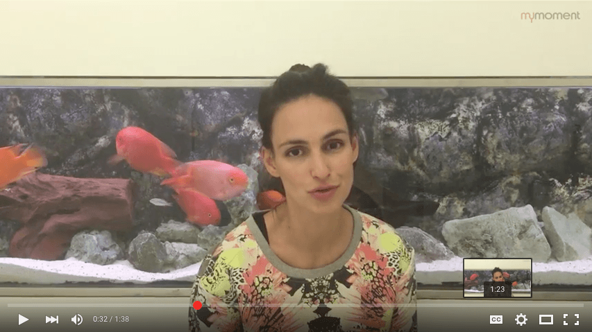 Lucia Garcia Fala da experiência na clínica MyMoment