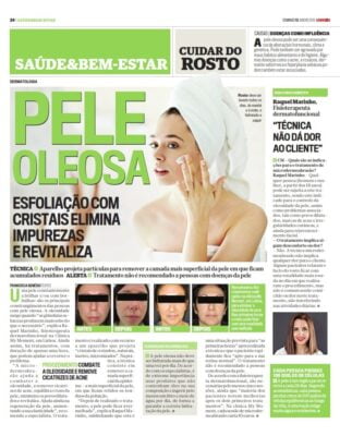 Pele Oleosa - Esfoliação com Cristais Elimina Impurezas e Revitaliza