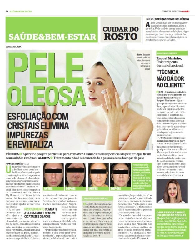 Pele Oleosa - Esfoliação com Cristais Elimina Impurezas e Revitaliza