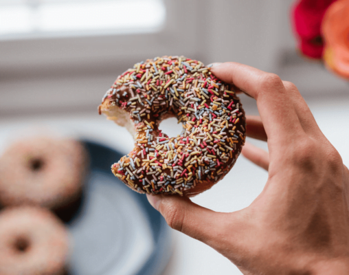 Donut com dentada - Artigo Insulina